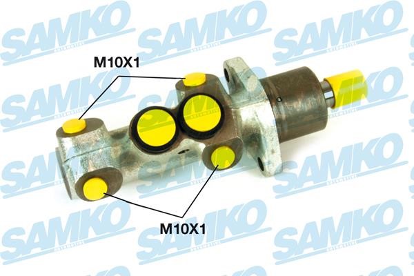 Samko P16022 Brake Master Cylinder P16022: Buy near me in Poland at 2407.PL - Good price!