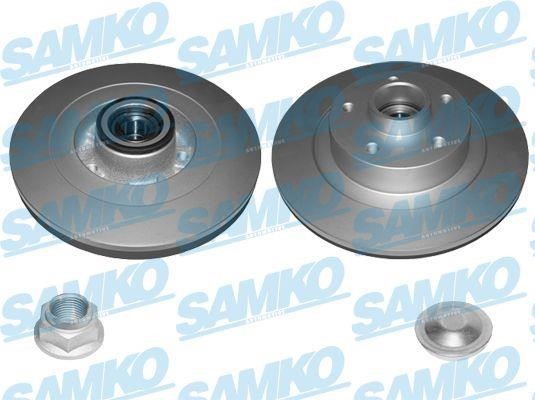 Samko R1080PRCA Rear brake disc, non-ventilated R1080PRCA: Buy near me in Poland at 2407.PL - Good price!