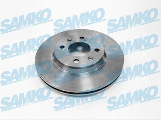 Samko S1071V Wentylowana przednia tarcza hamulcowa S1071V: Dobra cena w Polsce na 2407.PL - Kup Teraz!