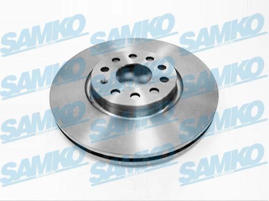 Samko S2001V Тормозной диск вентилируемый, 1 шт. S2001V: Отличная цена - Купить в Польше на 2407.PL!