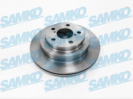 Samko S4081V Тормозной диск задний вентилируемый S4081V: Отличная цена - Купить в Польше на 2407.PL!