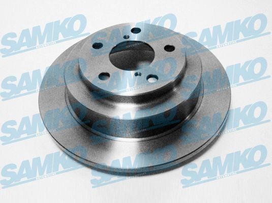 Samko S4101P Тормозной диск задний невентилируемый S4101P: Купить в Польше - Отличная цена на 2407.PL!