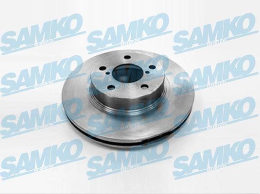 Samko S4121V Тормозной диск передний вентилируемый S4121V: Отличная цена - Купить в Польше на 2407.PL!