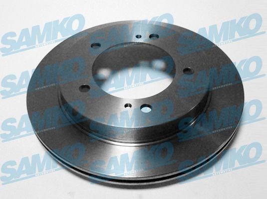 Samko S5101V Front brake disc ventilated S5101V: Buy near me in Poland at 2407.PL - Good price!