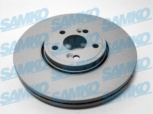 Samko R1008VR Тормозной диск вентилируемый, 1 шт. R1008VR: Отличная цена - Купить в Польше на 2407.PL!