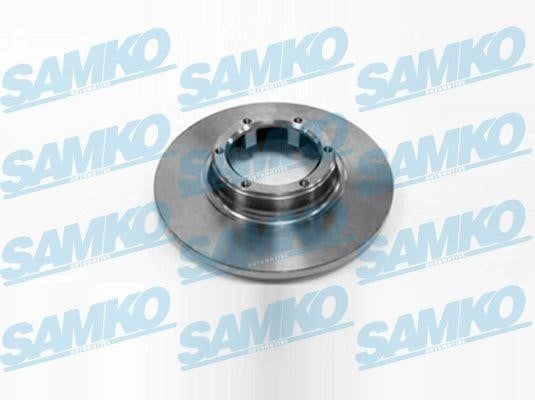 Samko R1011P Тормозной диск передний невентилируемый R1011P: Отличная цена - Купить в Польше на 2407.PL!