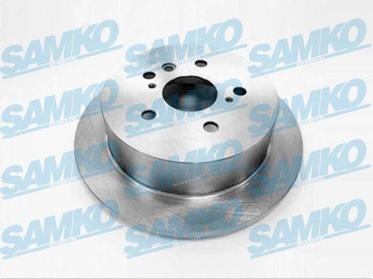 Samko T2018P Тормозной диск задний невентилируемый T2018P: Купить в Польше - Отличная цена на 2407.PL!