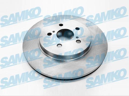 Samko T2019V Тормозной диск передний вентилируемый T2019V: Купить в Польше - Отличная цена на 2407.PL!