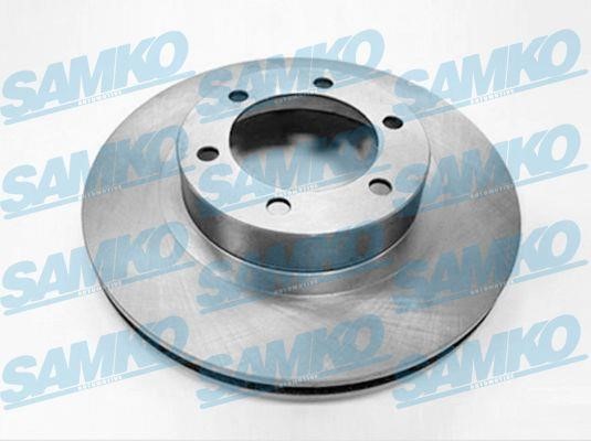 Samko T2027V Front brake disc ventilated T2027V: Buy near me in Poland at 2407.PL - Good price!