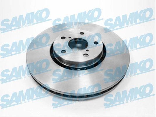 Samko T2053V Ventilated disc brake, 1 pcs. T2053V: Buy near me in Poland at 2407.PL - Good price!