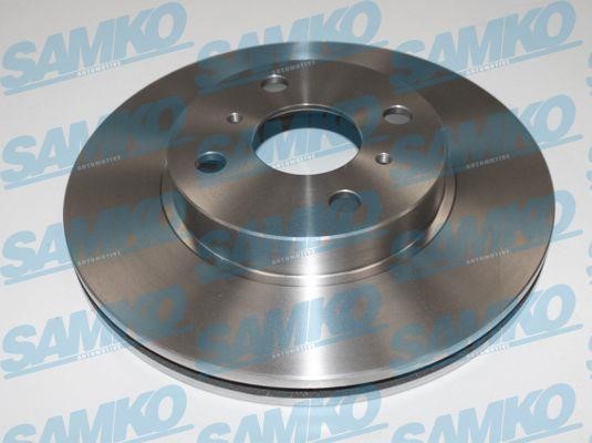 Samko T2056V Front brake disc ventilated T2056V: Buy near me in Poland at 2407.PL - Good price!