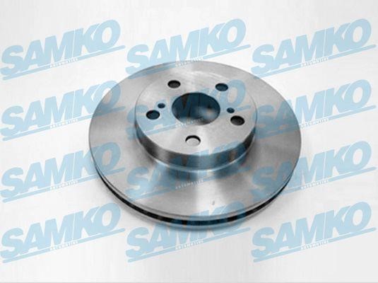 Samko T2062V Тормозной диск вентилируемый, 1 шт. T2062V: Отличная цена - Купить в Польше на 2407.PL!