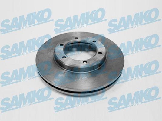 Samko T2067V Тормозной диск вентилируемый, 1 шт. T2067V: Отличная цена - Купить в Польше на 2407.PL!