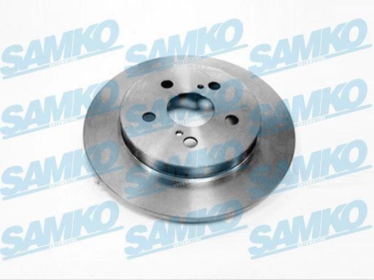 Samko T2069P Тормозной диск невентилируемый T2069P: Отличная цена - Купить в Польше на 2407.PL!