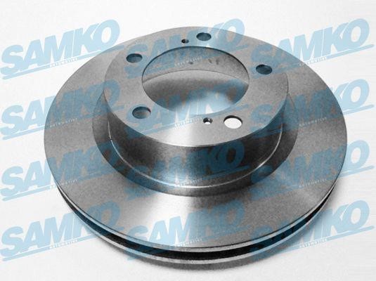 Samko T2090V Ventilated disc brake, 1 pcs. T2090V: Buy near me in Poland at 2407.PL - Good price!