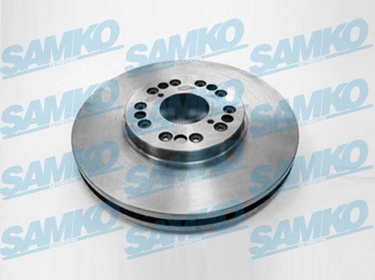 Samko T2136V Front brake disc ventilated T2136V: Buy near me in Poland at 2407.PL - Good price!