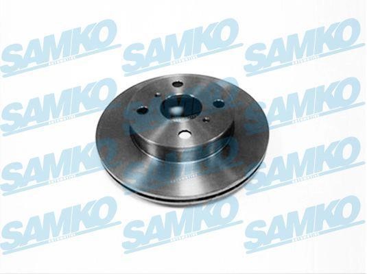 Samko T2611V Front brake disc ventilated T2611V: Buy near me in Poland at 2407.PL - Good price!