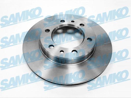 Samko T2661V Front brake disc ventilated T2661V: Buy near me in Poland at 2407.PL - Good price!