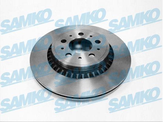Samko V1003V Тормозной диск вентилируемый, 1 шт. V1003V: Купить в Польше - Отличная цена на 2407.PL!