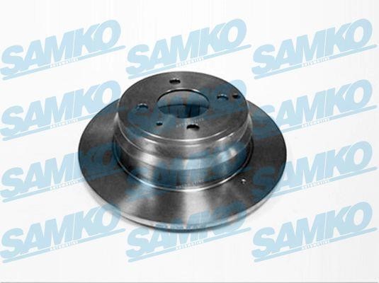 Samko V1291P Тормозной диск задний невентилируемый V1291P: Отличная цена - Купить в Польше на 2407.PL!