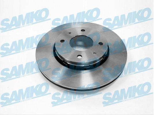 Samko V1351VR Тормозной диск вентилируемый, 1 шт. V1351VR: Отличная цена - Купить в Польше на 2407.PL!