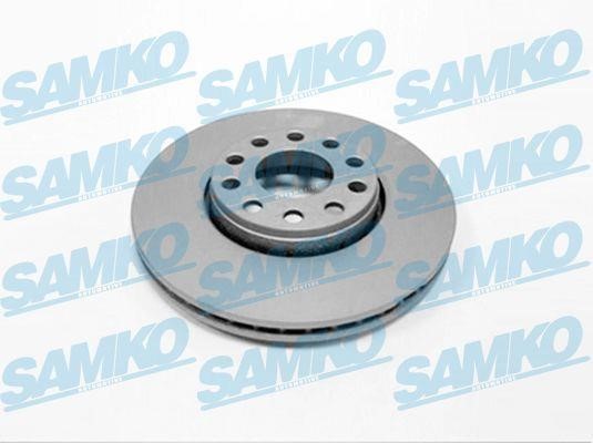 Samko V2004VR Ventilated disc brake, 1 pcs. V2004VR: Buy near me in Poland at 2407.PL - Good price!