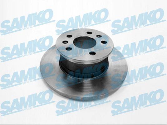 Samko V2071P Unventilated front brake disc V2071P: Buy near me in Poland at 2407.PL - Good price!