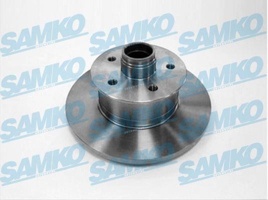 Samko V2081P Unventilated brake disc V2081P: Buy near me at 2407.PL in Poland at an Affordable price!