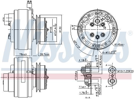 Buy Nissens 890368 at a low price in Poland!