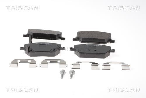 Triscan 8110 10793 Тормозные колодки дисковые, комплект 811010793: Купить в Польше - Отличная цена на 2407.PL!