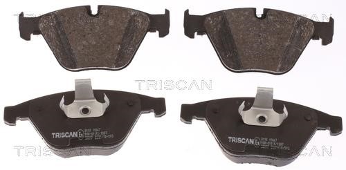 Triscan 8110 11067 Тормозные колодки дисковые, комплект 811011067: Отличная цена - Купить в Польше на 2407.PL!