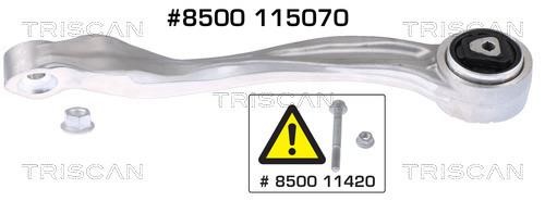 Triscan 8500 115070 Track Control Arm 8500115070: Buy near me in Poland at 2407.PL - Good price!
