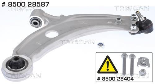 Triscan 8500 28587 Track Control Arm 850028587: Buy near me in Poland at 2407.PL - Good price!