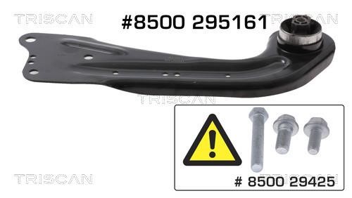 Triscan 8500 295161 Track Control Arm 8500295161: Buy near me in Poland at 2407.PL - Good price!