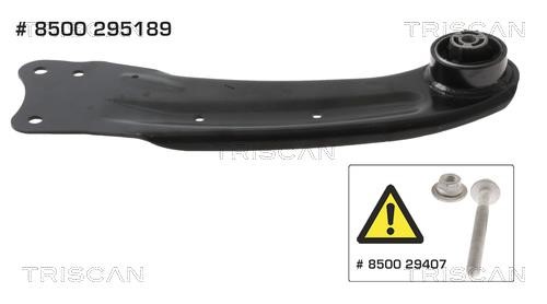 Triscan 8500 295189 Track Control Arm 8500295189: Buy near me in Poland at 2407.PL - Good price!