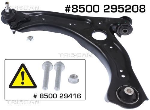 Triscan 8500 295208 Track Control Arm 8500295208: Buy near me in Poland at 2407.PL - Good price!