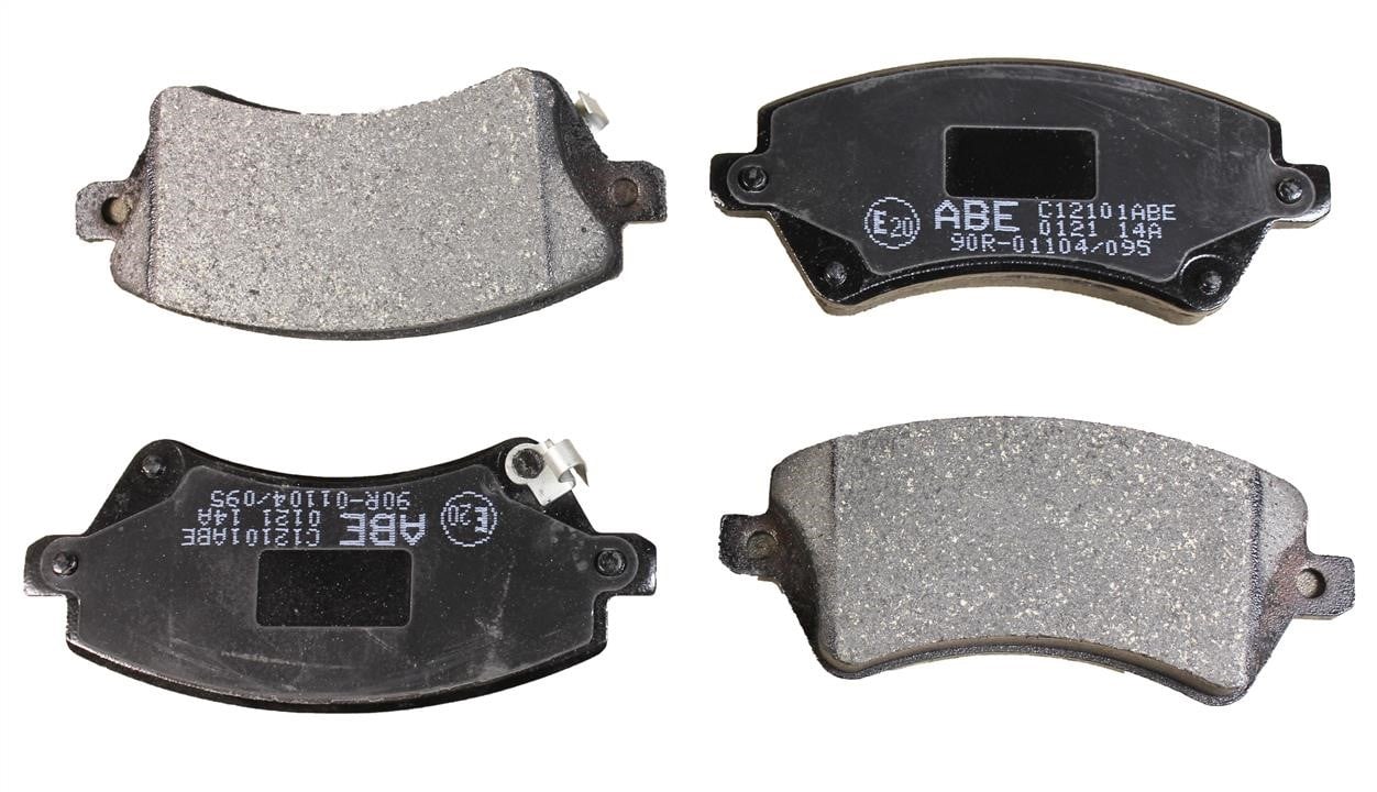 ABE C12101ABE Front disc brake pads, set C12101ABE: Buy near me in Poland at 2407.PL - Good price!