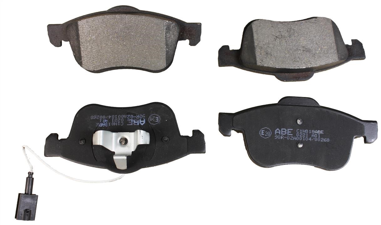 ABE C1H018ABE Front disc brake pads, set C1H018ABE: Buy near me in Poland at 2407.PL - Good price!