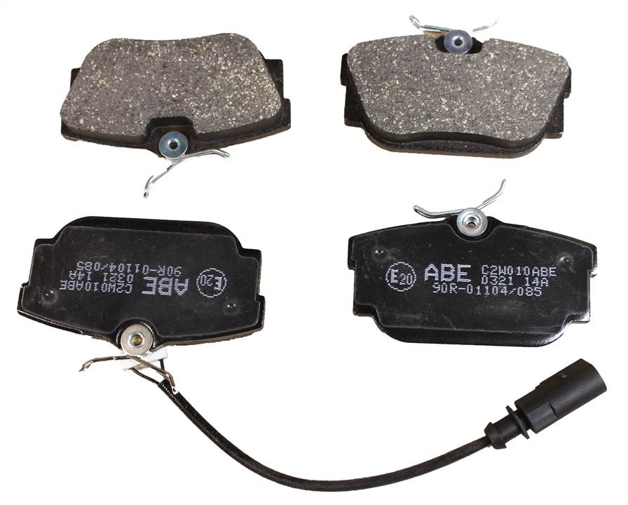 ABE C2W010ABE Rear disc brake pads, set C2W010ABE: Buy near me in Poland at 2407.PL - Good price!