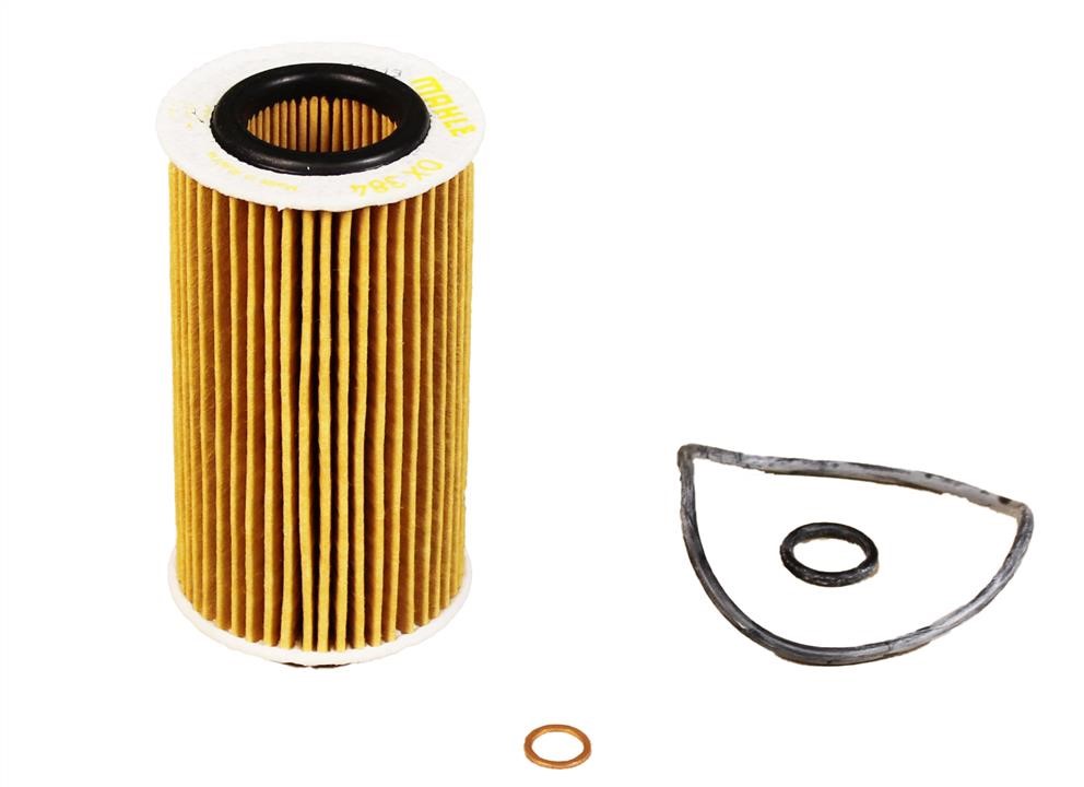 Mahle/Knecht OX 384D Oil Filter OX384D: Buy near me in Poland at 2407.PL - Good price!