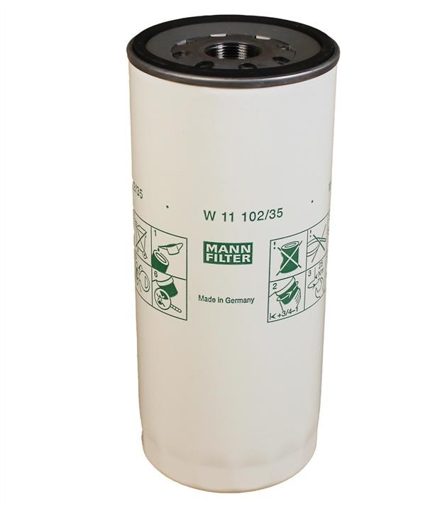 Mann-Filter W 11 102/35 Oil Filter W1110235: Buy near me at 2407.PL in Poland at an Affordable price!