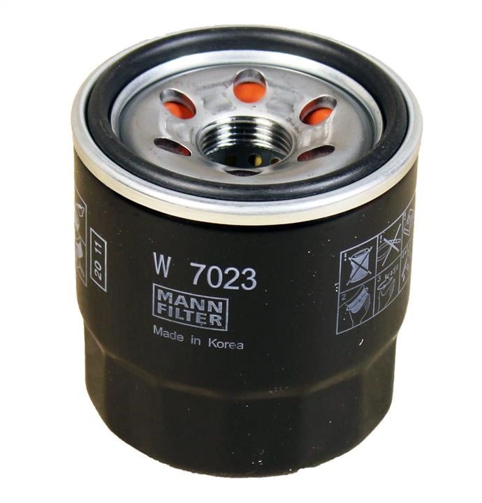 Mann-Filter W 7023 Oil Filter W7023: Buy near me in Poland at 2407.PL - Good price!