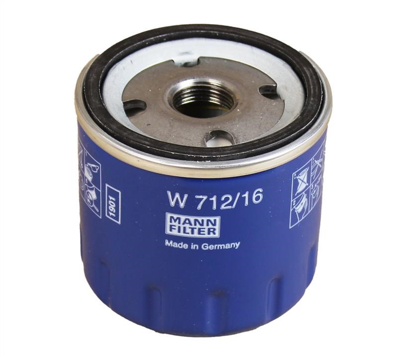 Mann-Filter W 712/16 Масляный фильтр W71216: Отличная цена - Купить в Польше на 2407.PL!