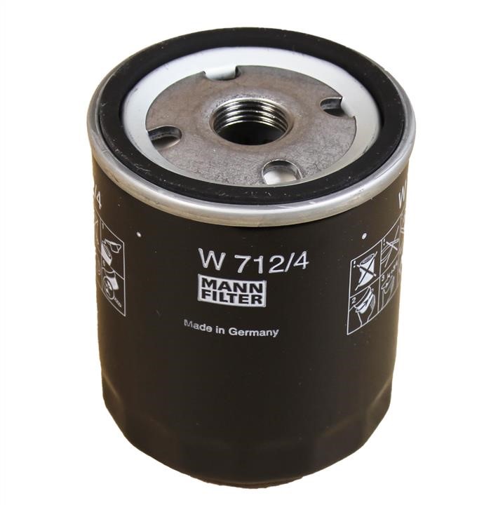 Mann-Filter W 712/4 Filtr oleju W7124: Dobra cena w Polsce na 2407.PL - Kup Teraz!