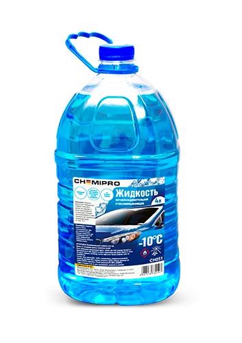 Chemipro CH051 Winter windshield washer fluid, -10°C, 4l CH051: Buy near me in Poland at 2407.PL - Good price!