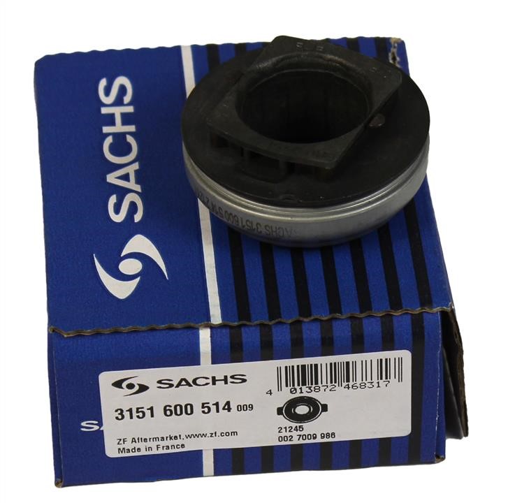 SACHS 3151 600 514 Release bearing 3151600514: Buy near me in Poland at 2407.PL - Good price!