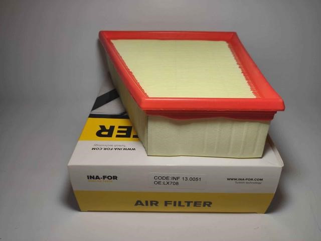 INA-FOR INF 13.0051 Air filter INF130051: Buy near me in Poland at 2407.PL - Good price!