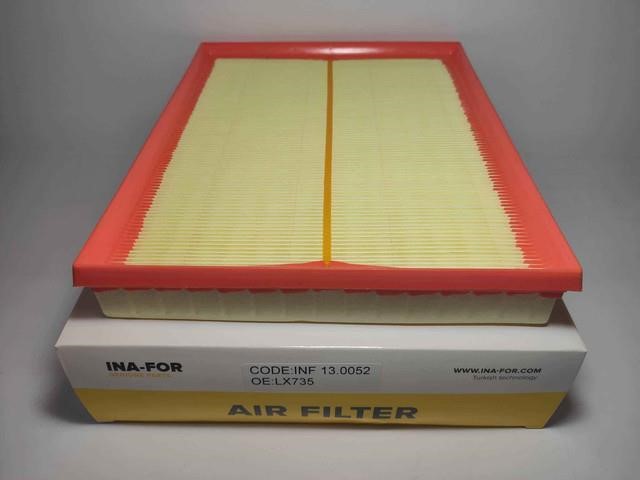 INA-FOR INF 13.0052 Air filter INF130052: Buy near me in Poland at 2407.PL - Good price!