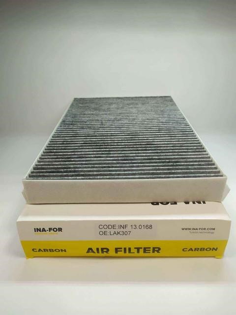 INA-FOR INF 13.0168 Filter, interior air INF130168: Buy near me in Poland at 2407.PL - Good price!