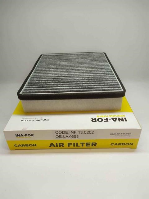 INA-FOR INF 13.0202 Filter, interior air INF130202: Buy near me in Poland at 2407.PL - Good price!